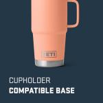 YETI Rambler 20 oz Travel Mug - Lowcountry Peach