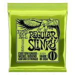 Ernie Ball Regular Slinky Nickel Wound Electric Guitar Strings, 10-46 Gauge (P02221)