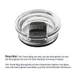 YETI Rambler 20 oz Black Travel Mug