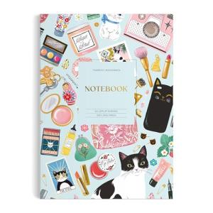 Purrfect Cat-Themed A5 Journal with 300 Pages