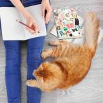 Purrfect Cat-Themed A5 Journal with 300 Pages