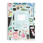 Purrfect Cat-Themed A5 Journal with 300 Pages