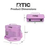RTIC 15 Can Portable Soft Cooler - Lavender