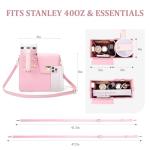 Portable Crossbody Bag for Stanley Cup Tumbler