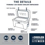 YETI Tundra 125 Cooler - Big Sky Blue