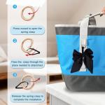 Yeti-Compatible Pinefolk Keychain - Black Bowknot