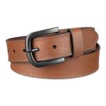 Dickies Men's Tan Two Row Stitch Belt