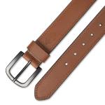Dickies Men's Tan Two Row Stitch Belt