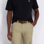 Dickies Men's Tan Two Row Stitch Belt