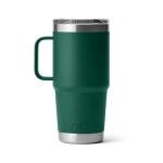 YETI Rambler 20 oz Travel Mug - Black Forest Green