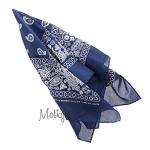 Motique Extra Large Paisley Bandana Set of 4