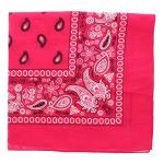 Motique Extra Large Paisley Bandana Set of 4