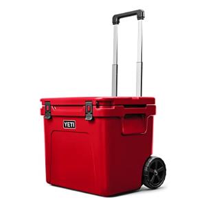 YETI Roadie 60 Cooler with Wheels, Rescue Red