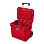 YETI Roadie 60 Cooler with Wheels, Rescue Red