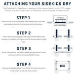 YETI Sidekick Dry Gear Case - Rescue Red