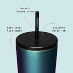 Corkcicle Insulated Tumbler with Straw - Dragonfly