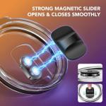 Magnetic Spill Proof Tumbler Lids - 2 Pack