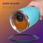 Magnetic Spill Proof Tumbler Lids - 2 Pack