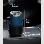 Adjustable Car Cup Holder Expander for Yeti & Hydro Flasks