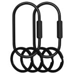 Yebongda Brass Key Chain Organizer - 2 Pack