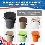Yeti 5 Gallon Bucket Seat with Swivel Top