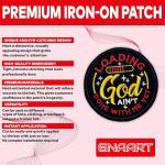 God Ain't Done With Me Yet Iron-On Patch