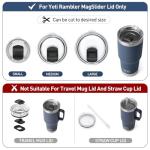 Reusable Silicone Straws for Yeti Tumbler, 2 Pack