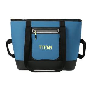 Yeti-Style 30 Can Insulated Tote - Marine Blue