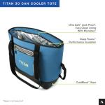 Yeti-Style 30 Can Insulated Tote - Marine Blue