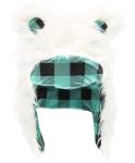 Lazy One Kids' Cozy Animal Hat - Yeti Design