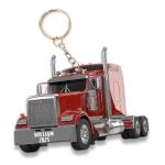 Custom 2D Flat Trucker Keychain - Perfect Gift