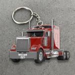 Custom 2D Flat Trucker Keychain - Perfect Gift
