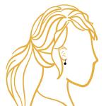 GIMMEDAT Silver Soccer Dangle Earrings for Moms