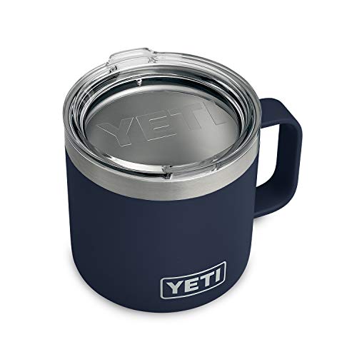 YETI 14 oz Navy Insulated Mug with Lid