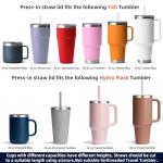 30 oz YETI Flip Straw Lid - Black