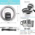 20oz Yeti Tumbler Lids with Magnetic Slider