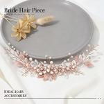 Yeti Floral Rhinestone Hair Vine for Weddings