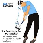 Weighted Golf Club Adapter for Meta Quest 3