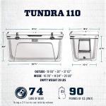 YETI Tundra 110 White Cooler