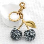 Yeti Cherry Keychain Charm for Bags