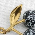 Yeti Cherry Keychain Charm for Bags