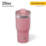 RTIC 20oz Insulated Travel Tumbler - Dusty Rose