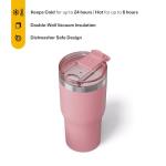 RTIC 20oz Insulated Travel Tumbler - Dusty Rose
