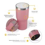 RTIC 20oz Insulated Travel Tumbler - Dusty Rose