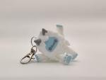 Cute 3D Printed Yeti Keychain - Fun Mythical Charm