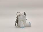 Cute 3D Printed Yeti Keychain - Fun Mythical Charm