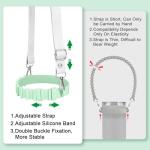 Yeti-Compatible Water Bottle Holder with Strap