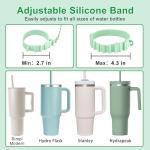 Yeti-Compatible Water Bottle Holder with Strap