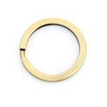 Heavy Duty Brass Keychain Carabiner Clip Set