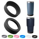 YETI Tumbler Silicone Boot Sleeve (2pcs Black)